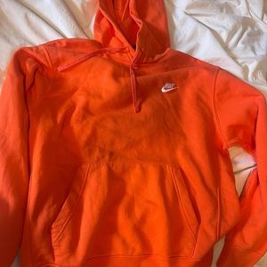 Orange Nike Hoodie